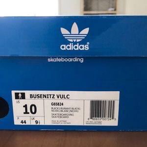 Busenitz Vulc. Skateboarding Shoes. Adidas.